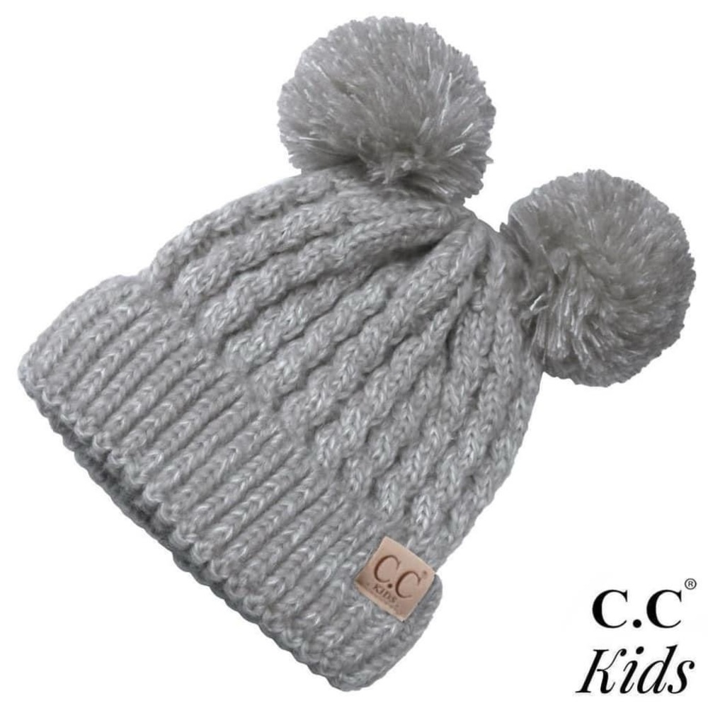 C.C. Pom Pom Beanie Size XS/S